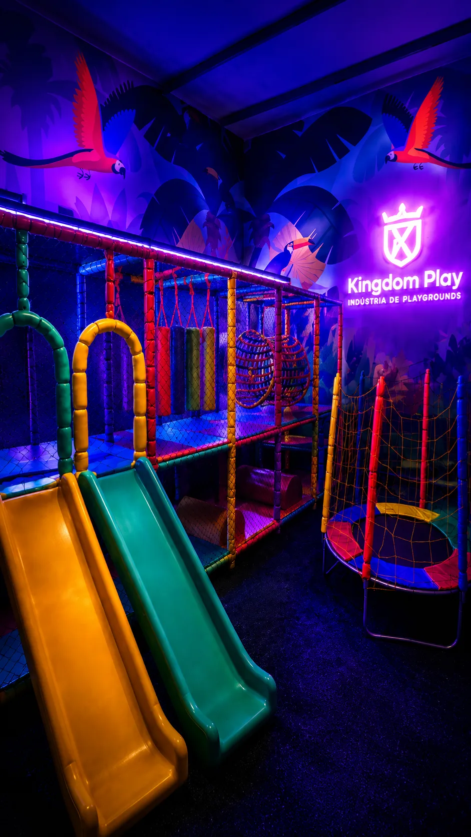 Brinquedoteca temática da Kingdom Play