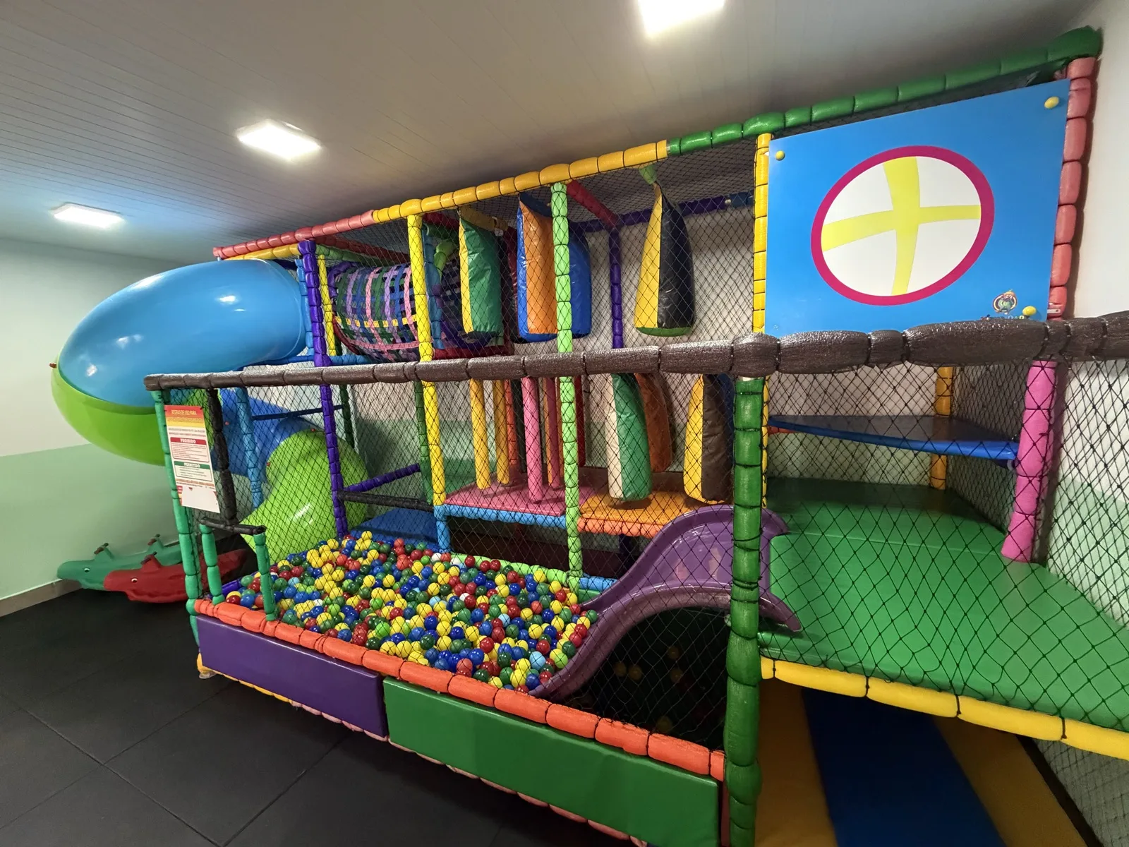 Brinquedoteca fabricada pela Kingdom Play